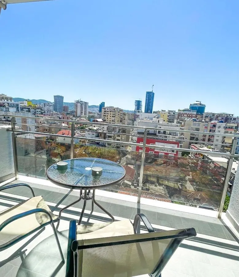 Skyline Sunset City Center Tirana Apartment